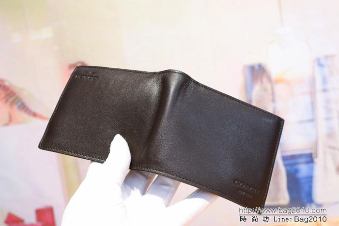 COACH蔻馳 原廠原單錢包 男款對折錢夾 75003  Chz1432
